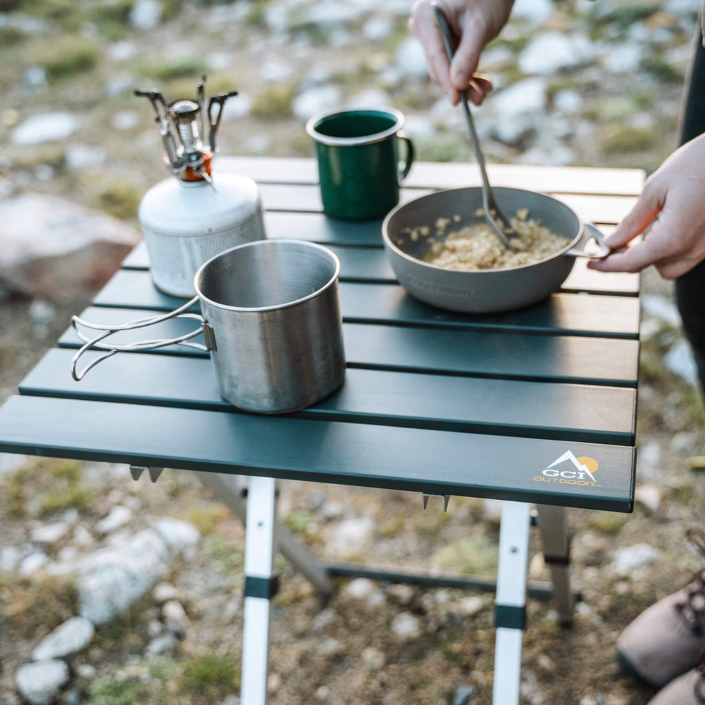 Multi-Functional Cook Compact Camp Table 20 - Choice 513 - Multi-Functional Heavy-Duty Grilling Table Counter Detail