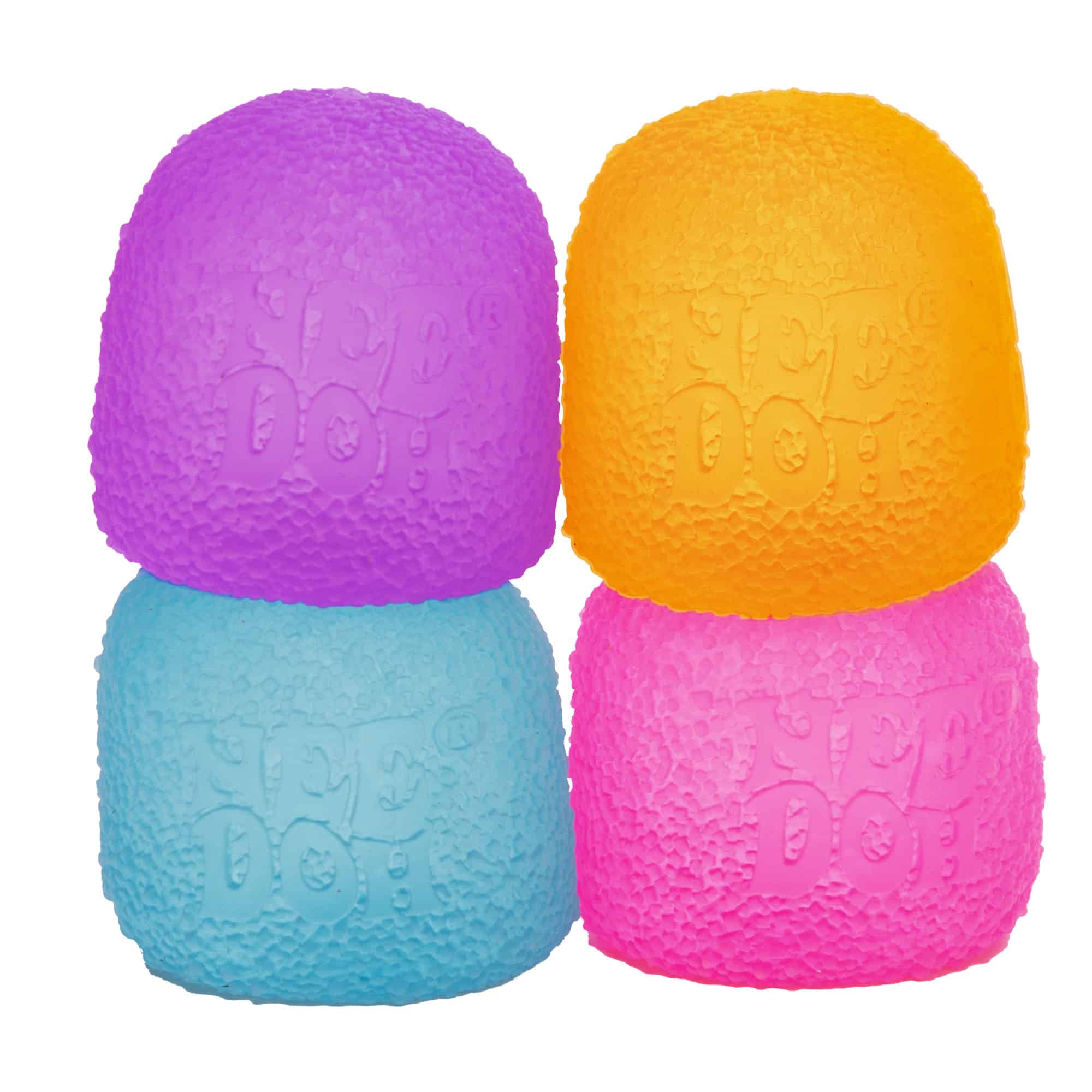 Whimsical Doughnut NeeDoh Gumdrop | Edition Juniper Flare - Fun Food Fidget Cookie Squishable Toy Detail