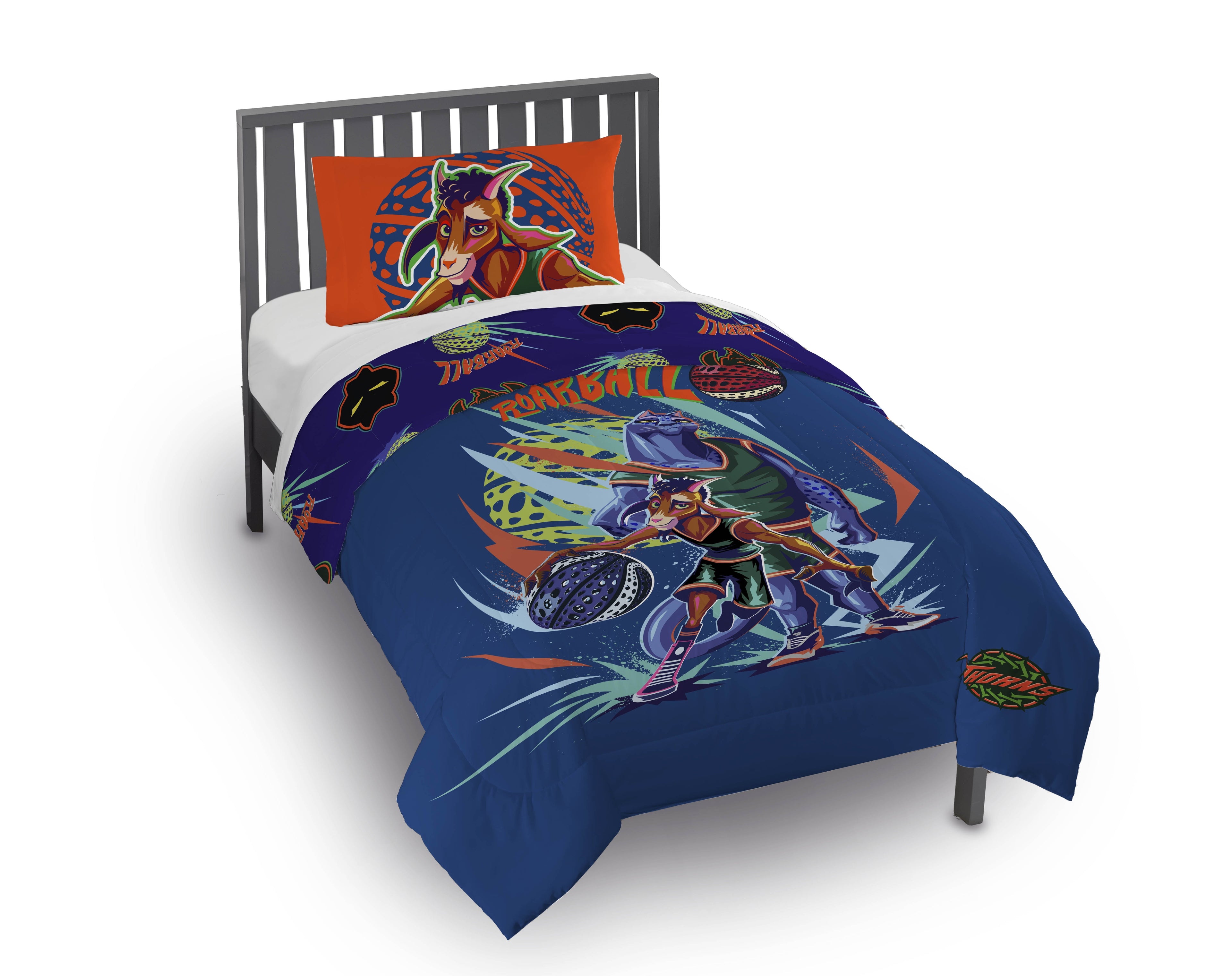 Heavyweight Warmth 2 Piece Twin/Full Kids Reversible Comforter and Pillowcase Bedding Set, Multicolor,Twin/Full - Cloud-Like Soft Lightweight Bed Comforter - Default Title