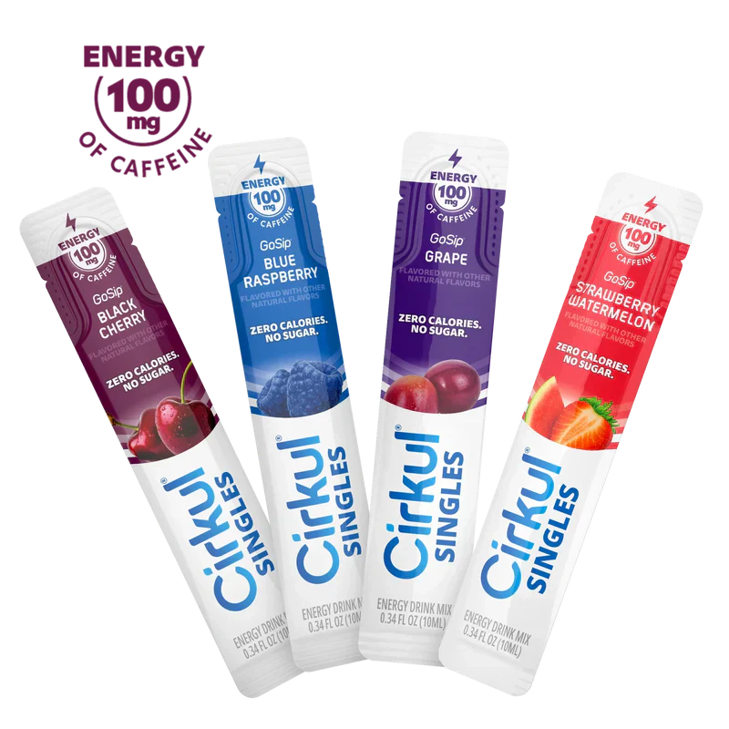 Zero-Calorie 16-Pack  Singles GoSip Bundle H74N - Zero-Calorie Multi-Flavor Sip Pods for Water Bottle - Default Title