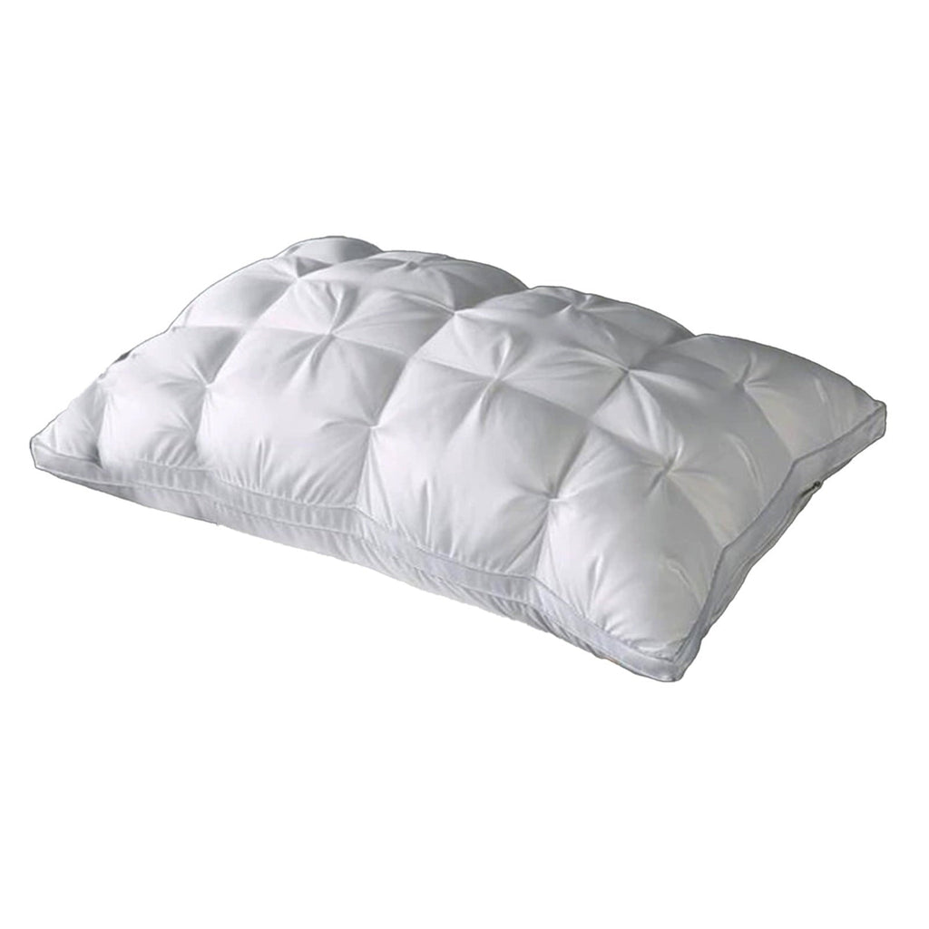 Orthopedic Support Goose Down Pillow and Feather Pillows for Neck/Back/Side Sleepers, Premium Soft Down Fill Standard Size Pillow for Sl... - Decorative Throw Pillow Cushion for Sofa & Bed - Default Title