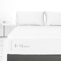 Premium Egyptian Cotton 100% Cotton Queen Size Fitted Sheet Only, 300 Thread Count White Fitted Bed Sheet with 22” Extra Deep Pocket, Soft & ... - Premium Ultra-Soft Pillowcase Pair for Sleeping - Default Title