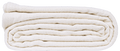 Cozy Fleece Hospital Thermal Blanket Throw Snag Free | 100% Cotton | Twin 66"x90" | White (1) - Super Soft Reversible Sherpa Flannel Blanket - Default Title
