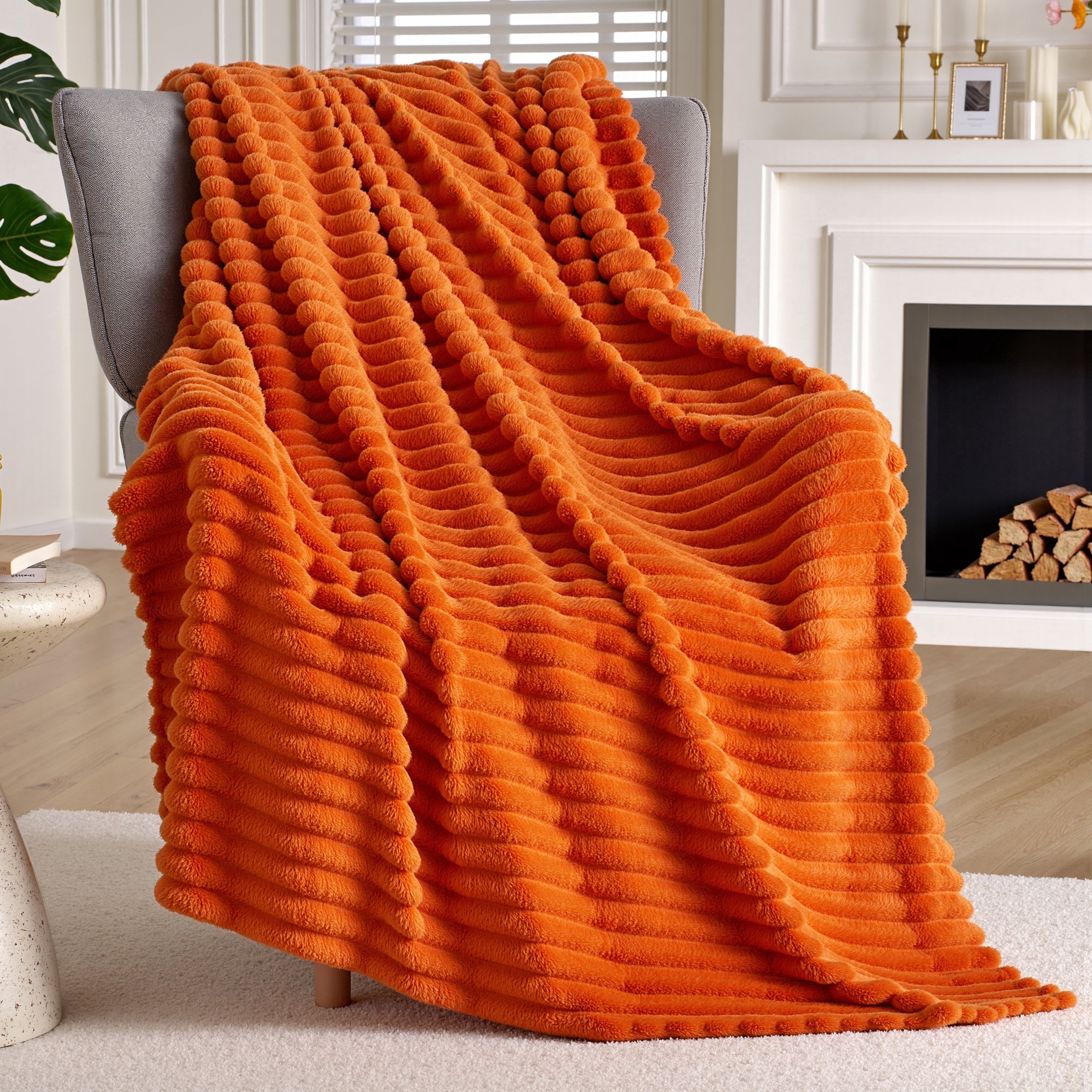 Decorative Knitted Throw Blanket for Couch,Bed,Sofa,Soft Throw Blanket Knitted,Gifts for Women Mom Girls,Throw Home Room Decor Aesthetic... - Lightweight Plush Warm Blanket for All Seasons - Default Title