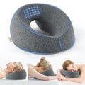 Decorative Plump Face Down Pillow Massage Headrest for Bed, Memory Foam Pillow Face Cradle Support for Stomach Sleepers, Eye Post-Surg... - Decorative Throw Pillow Cushion for Sofa & Bed - Default Title