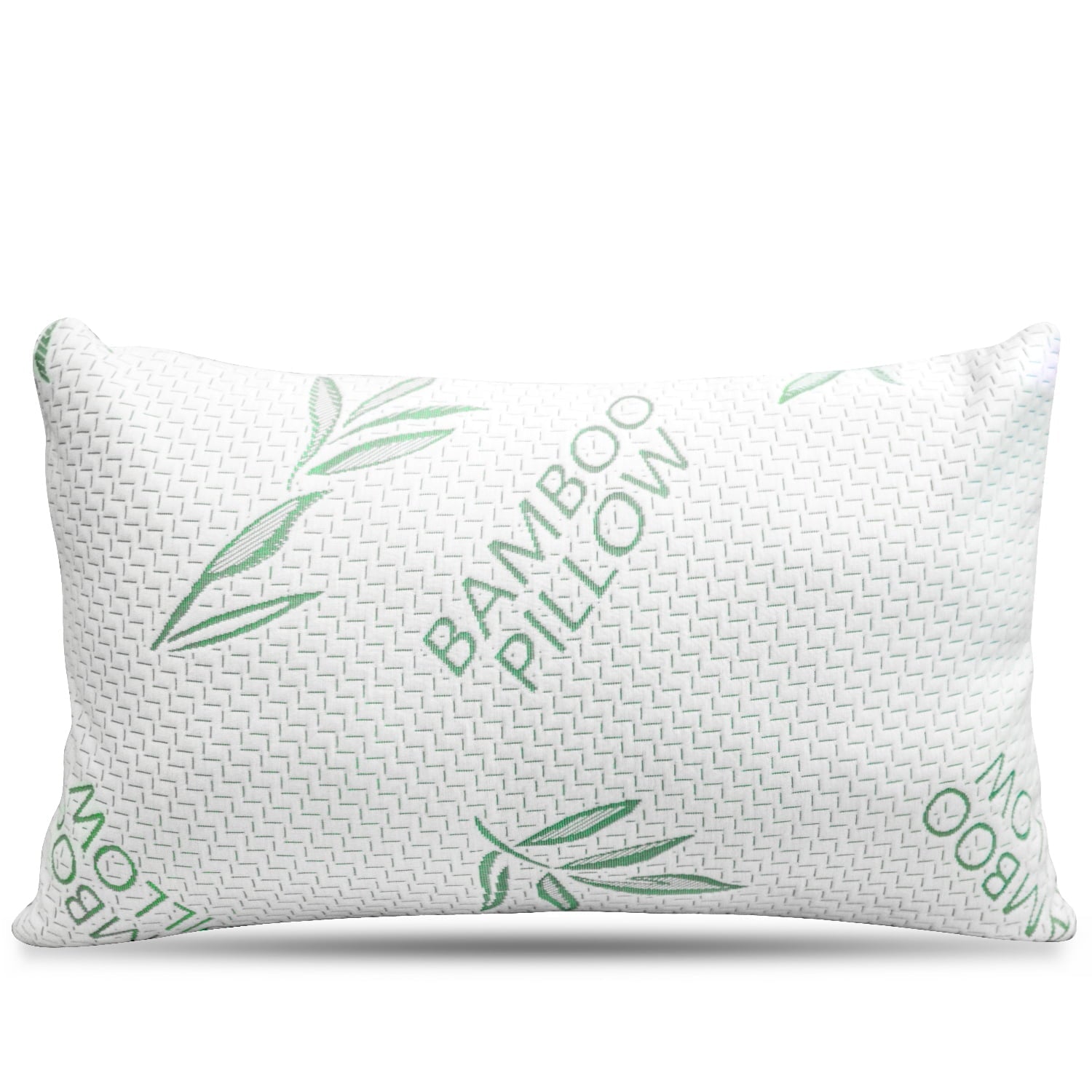 Hotel Collection King Size Bamboo Pillow, Memory Foam Bed Pillows with Washable Pillowcases, King - Ergonomic Memory Foam Pillow for Neck Pain Support - Default Title
