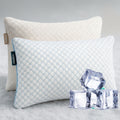 Hotel Collection Cooling Pillows for Bed, Memory Foam Bed Pillow, Queen Pillows 20” X 28”, 2 Pack - Hotel Quality Plush Sleeping Pillows - Default Title