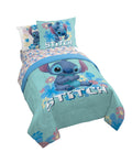 All-Season Lilo and Stitch Sweet Stitch 5 Piece Twin Size Kids Comforter Set with Sham - Super Soft Bed Set for Kids - Cloud-Like Soft Lightweight Bed Comforter - Default Title