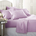 Ultra-Soft Super-Soft 1600 Series Double-Brushed 3 Pcs Bed Sheets Set (Twin, Lilac) - Breathable Egyptian Cotton Flat & Fitted Sheets - Default Title