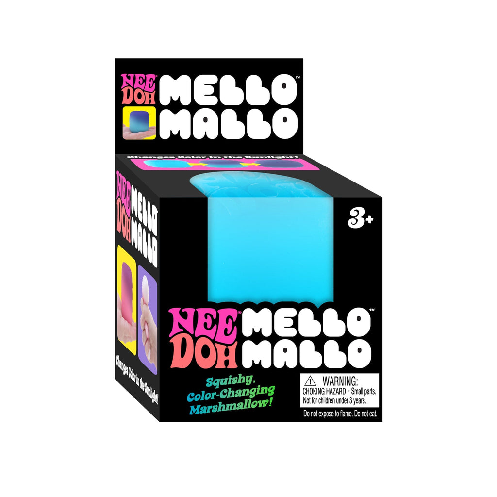 Deliciously Squishy NeeDoh Mello Mallo | Series Stone Harbor - Deliciously Soft Cupcake Sensory Glob - Surprise Me! (Random Color)