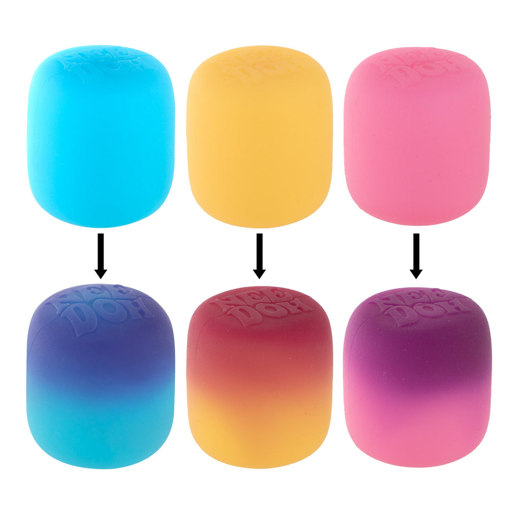 Deliciously Squishy NeeDoh Mello Mallo | Series Stone Harbor - Deliciously Soft Cupcake Sensory Glob Detail
