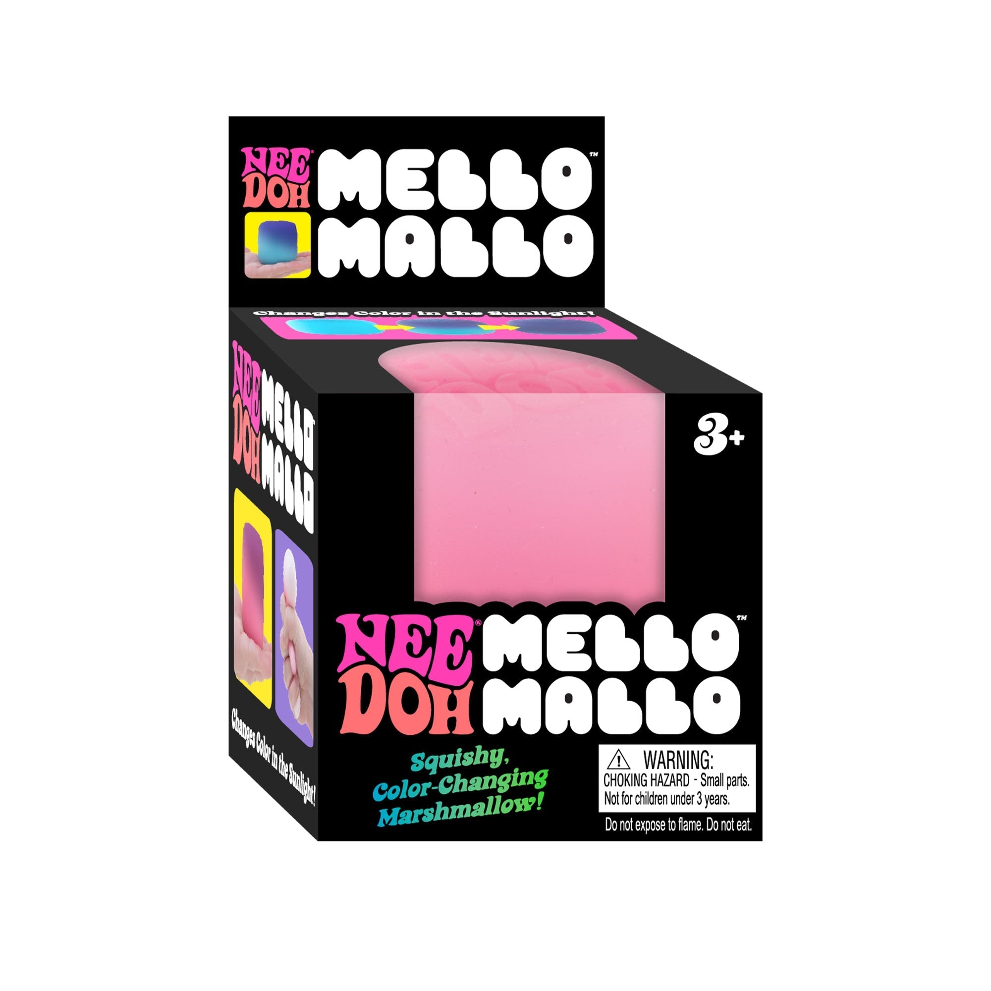 Deliciously Squishy NeeDoh Mello Mallo | Series Stone Harbor - Deliciously Soft Cupcake Sensory Glob Detail