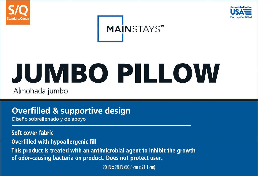 Hotel Collection MS Mega Pillow SQ - Hotel Quality Plush Sleeping Pillows - Default Title