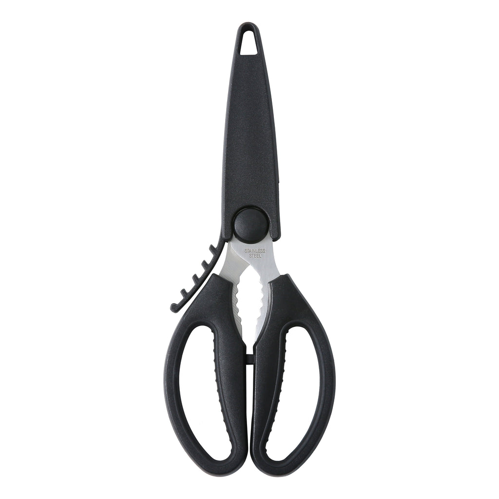 Ergonomic Manual Stainless Steel Multi-Purpose 8.6in Kitchen Shears - Innovative Kitchen Helper for Modern Cooking - Default Title