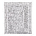 Cooling Sateen 3-Piece 300 Thread Count Grey Flake Cotton Blend Bed Sheet Set, Twin XL - Cooling Hotel Quality Bedding Sheets and Pillowcases - Default Title