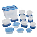 Whimsical Doughnut 92pc Plastic Food Storage Container set, Ideal Use for Refrigeration Storage and Organization,... - Squishy Dohnut Sweet Treat Shaped Stress Toy - Default Title