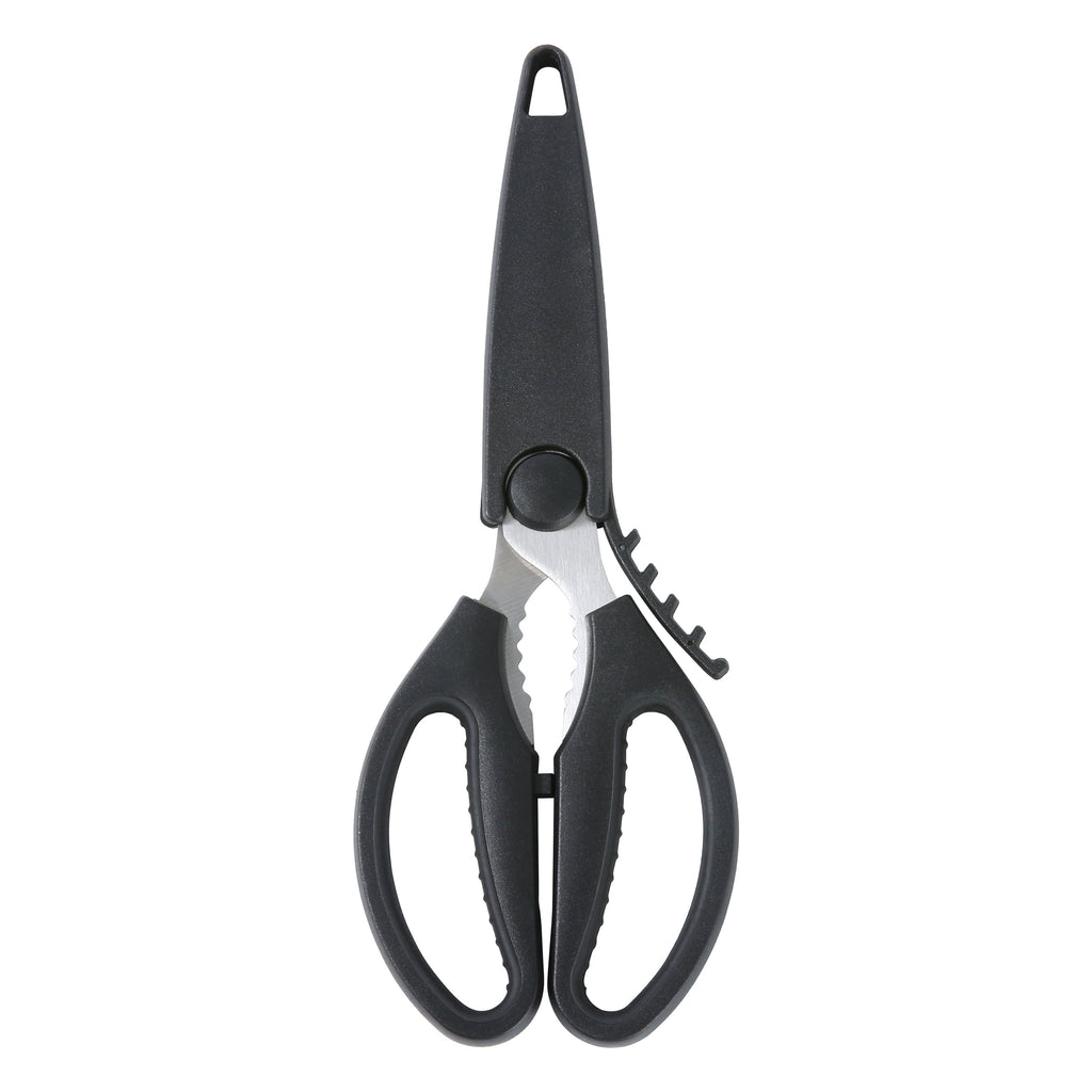 Time-Saving Stainless Steel Multi-Purpose Kitchen Shears with Grip 1 Each - Kitchen Gadget Tool for Quick Food Prep - Default Title