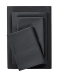Breathable Luxury Microfiber Bed Sheet Set, Queen, Rich Black, 4 Piece - Breathable Egyptian Cotton Flat & Fitted Sheets - Default Title