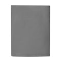Breathable Luxury Solid Soothing-Gray Cotton Blend Fitted Sheet, Twin/Twin XL - Premium Ultra-Soft Pillowcase Pair for Sleeping - Default Title