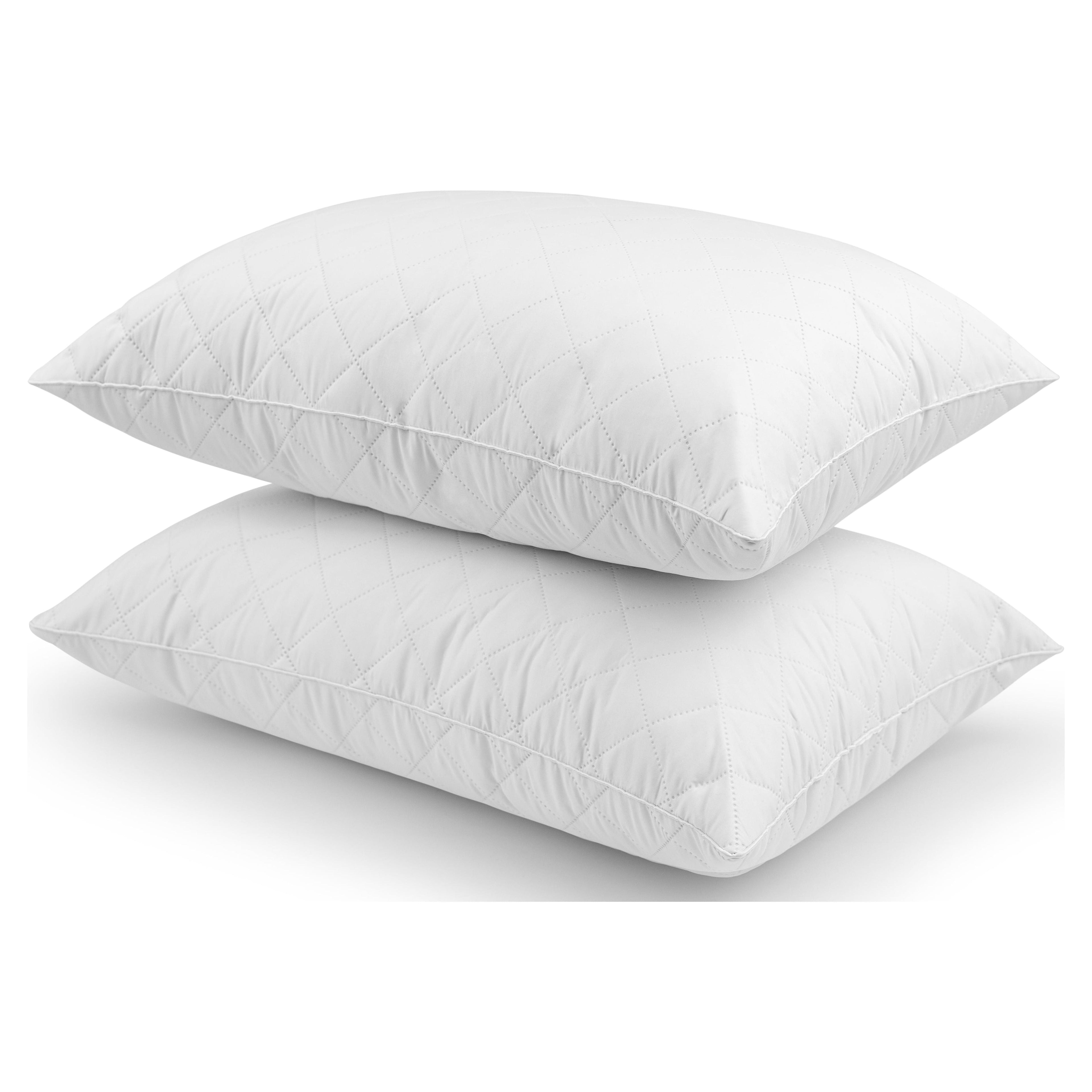 Ergonomic Memory Foam Memory Foam Cluster Bed Pillow, Standard/Queen, 2 Pack - Orthopedic Shredded Foam Bed Pillow Set - Default Title