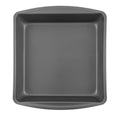 Innovative 9" x 9" x 2" Nonstick Square Cake Pan, Gray - Premium Stainless Steel Garlic Presser & Peeler - Default Title