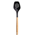High-Precision Cooking Spoon with Bamboo Handle, 12.6"2.7", & Bamboo, Black - Multi-Purpose Hand Tool for Daily Meal Prep - Default Title