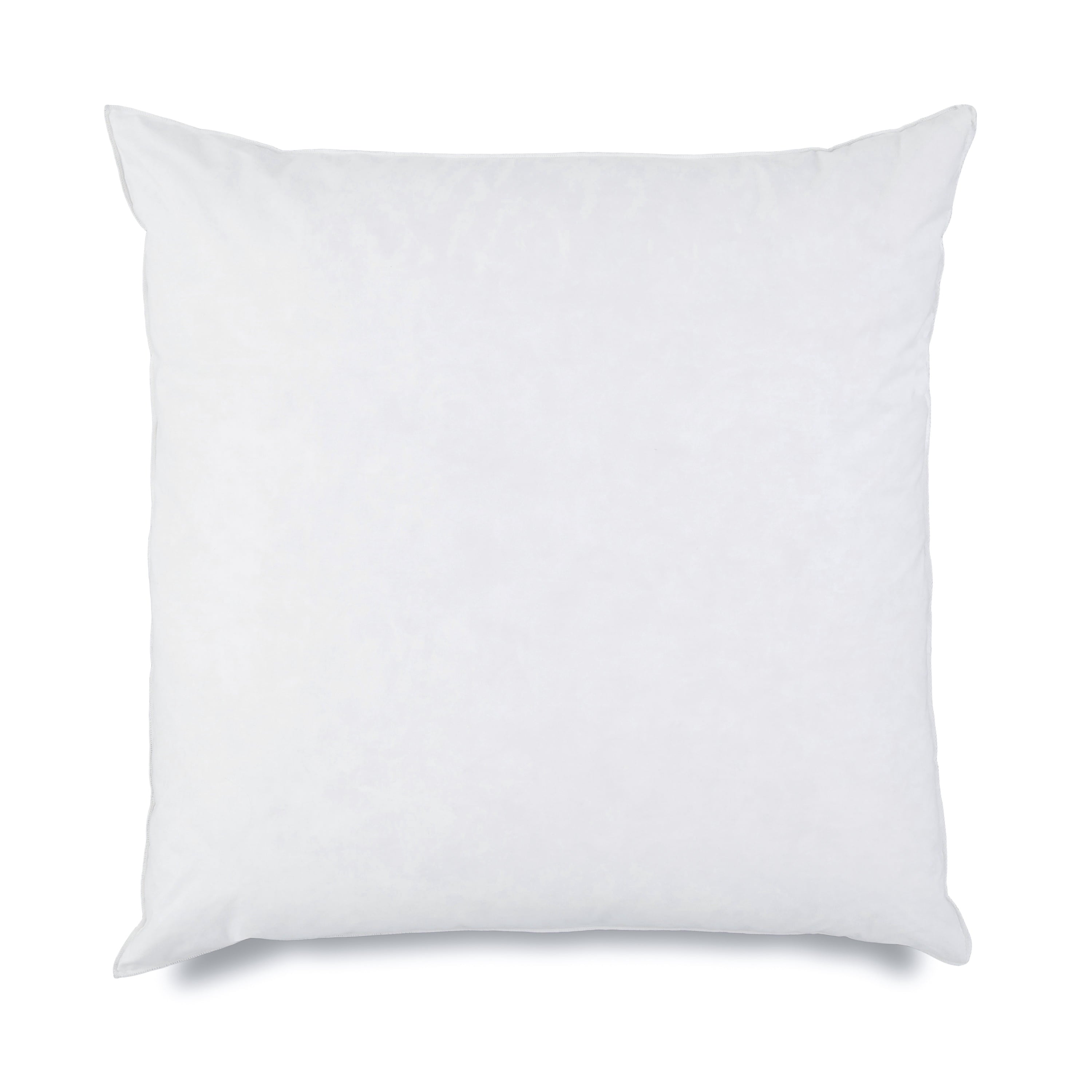 Ergonomic Memory Foam Down Alternative White Euro Pillow Insert 26x26 – Soft & Durable - Ergonomic Memory Foam Pillow for Neck Pain Support - Default Title