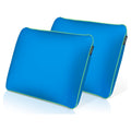 Decorative Plump Memory Foam Fun Pillow with Cool-to-the-Touch Cover, Standard/Queen, Cosmic Blue, 2 Pack - Decorative Throw Pillow Cushion for Sofa & Bed - Default Title