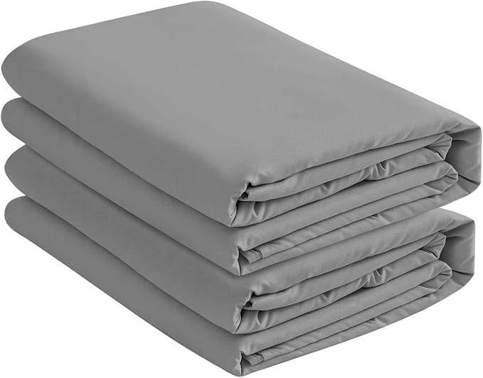 Ultra-Soft Microfiber 2 Twin Fitted Bottom Bed Sheets (2-Pack) 1800 Ultra Soft and Comfy - 39" x 75" Great for Kids Room, Guest ... - Premium Ultra-Soft Pillowcase Pair for Sleeping - Default Title