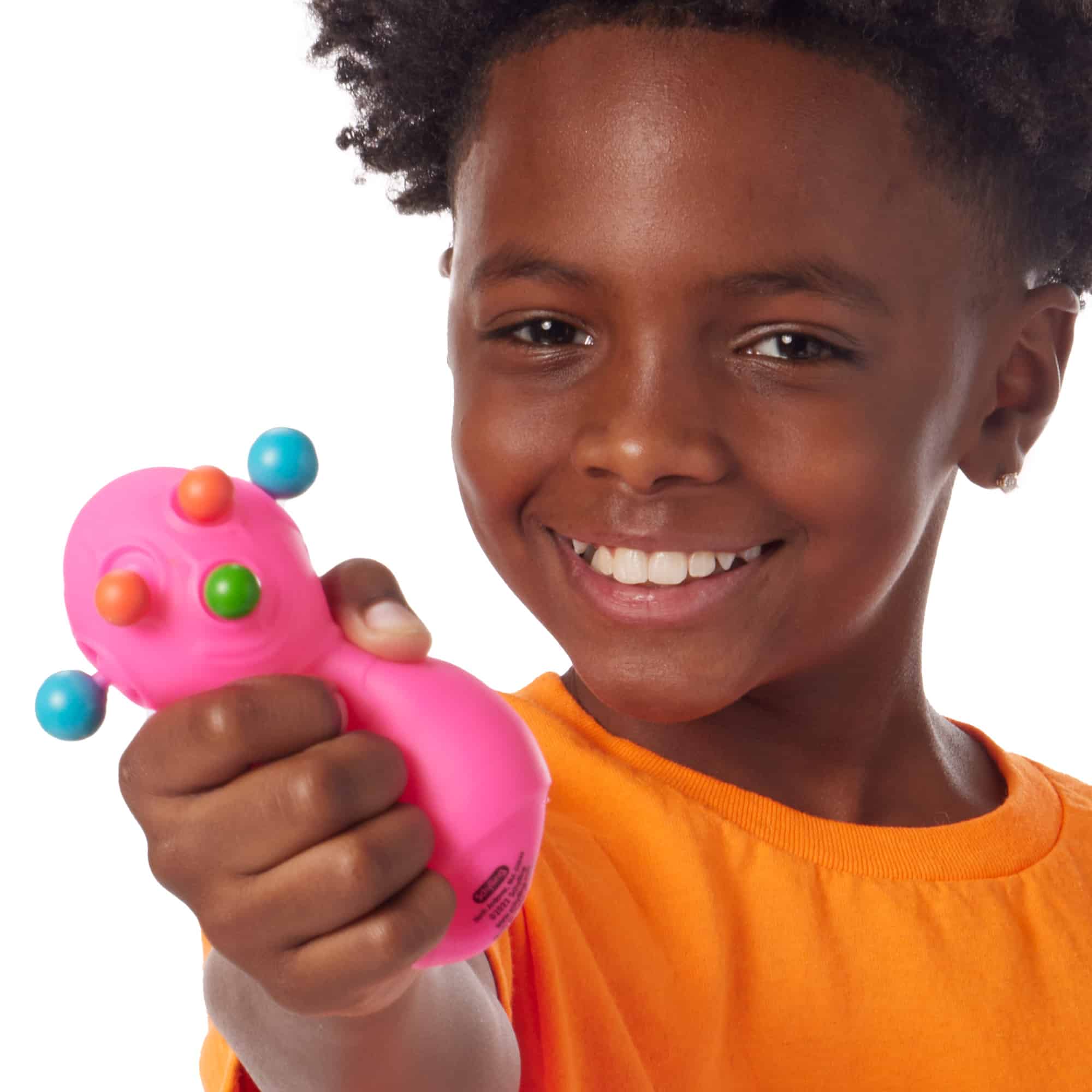 Cute Collectible NeeDoh Panic Pete | Signature Seaside Bay - Dino Character Malt-Gel Filled Sensory Glob Detail