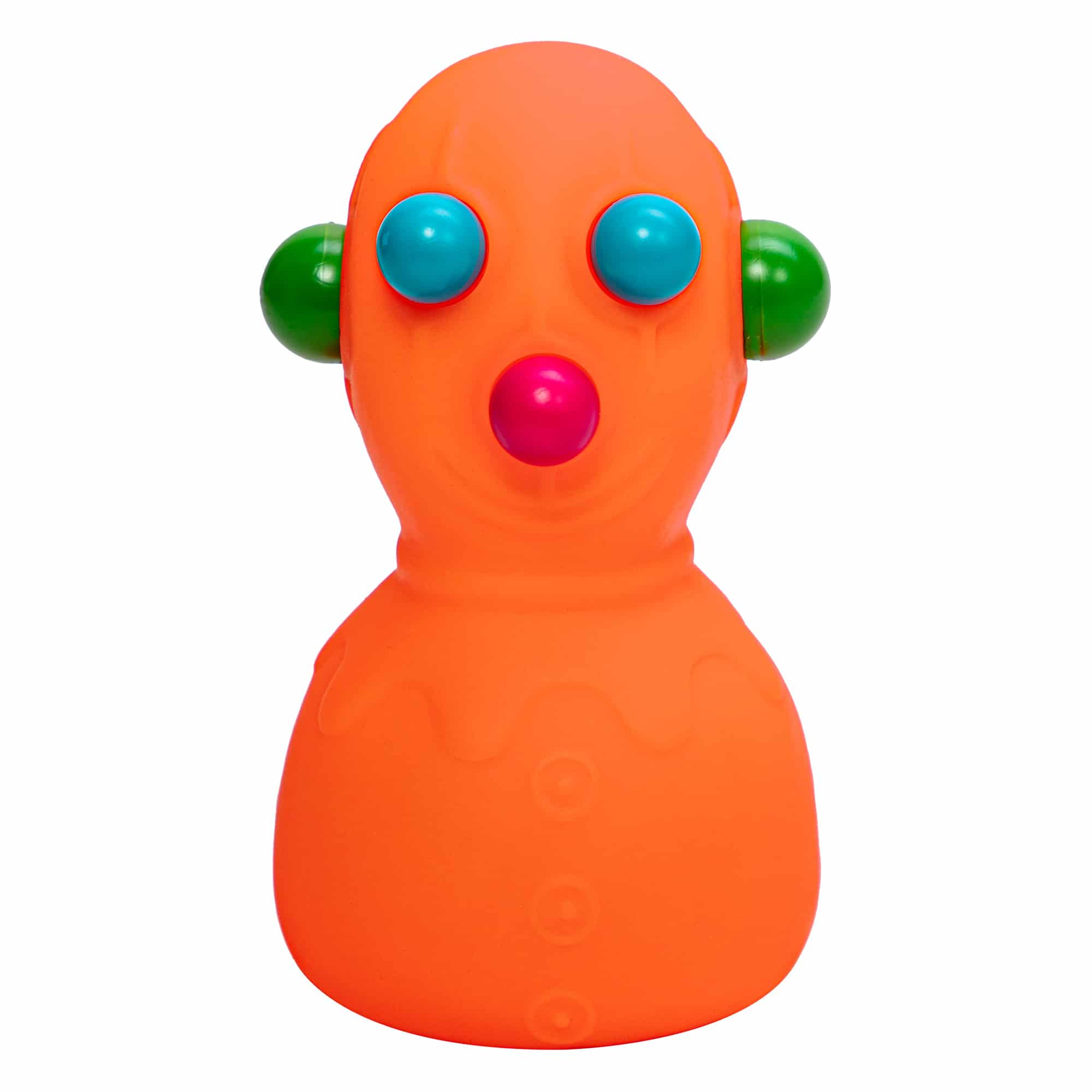 Cute Collectible NeeDoh Panic Pete | Signature Seaside Bay - Dino Character Malt-Gel Filled Sensory Glob Detail