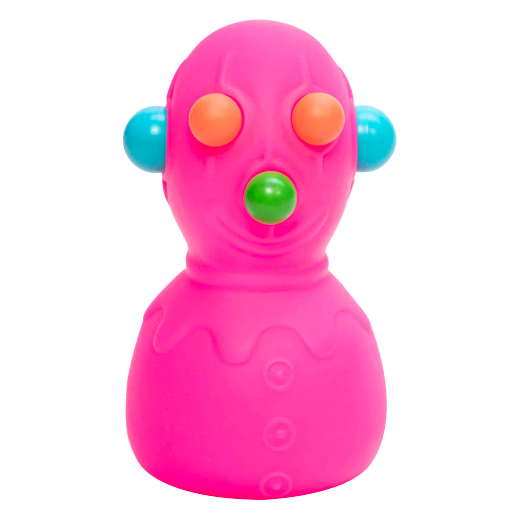 Cute Collectible NeeDoh Panic Pete | Signature Seaside Bay - Dino Character Malt-Gel Filled Sensory Glob Detail