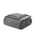 Lightweight Warm Cut Plush Fleece Blanket, Soft Lightweight Fuzzy Luxury Throw Size Bed Blankets for Bed, Throw, Gray - Cozy Fleece Throw Blanket for Couch & Bed - Default Title