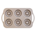 Innovative 6 Cavity Nonstick Steel Donut Pan - Innovative Kitchen Helper for Modern Cooking - Default Title