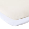 Breathable Luxury 180 Thread Count White and Birch Cotton Fitted Bassinet Sheets, 2 Pack - Premium Ultra-Soft Pillowcase Pair for Sleeping - Default Title