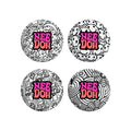 Fuzzy Flocked NeeDoh Press-Doh | Select Oak Terrace - Fuzzy Flocked Textured Sensory Fidget Ball - Default Title