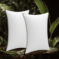 Orthopedic Support Pillows King Size Set of 2, Hotel Quality, Down Alternative Gusseted Bed Pillows for Side, Back, or Stomach Sleepers,... - Decorative Throw Pillow Cushion for Sofa & Bed - Default Title