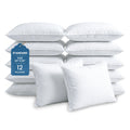 Ergonomic Memory Foam Ryotei Economy Bulk Hotel Pillows 20"x26" Standard (Pack of 12) | Premium Cluster Fiber Fill | Soft Down Alternative ... - Ergonomic Memory Foam Pillow for Neck Pain Support - Default Title