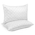 Fluffy Shredded Bed Pillows Queen Size Set of 2 Pillows for Bed 2 Pack Cooling Hotel Collection Down Alternative Pillows 20 x 30 inches - Decorative Throw Pillow Cushion for Sofa & Bed - Default Title