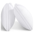 Fluffy Shredded Bed Pillows 2 Pack Down Alternative Pillows for Bed Queen Size Set of 2 Soft Hotel Collection Gusseted Cooling Pillow... - Orthopedic Shredded Foam Bed Pillow Set - Default Title