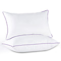 Fluffy Shredded Pillows Standard Size Set of 2, Hotel Down Alternative Sleeping Bed Pillows for Side Back Stomach Sleepers - Orthopedic Shredded Foam Bed Pillow Set - Default Title