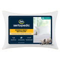 Decorative Plump pedic Bounce Back Standard/Queen Bed Pillow, Hypoallergenic Fill - Hotel Quality Plush Sleeping Pillows - Default Title
