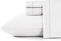 Wrinkle-Resistant Bed Sheets Set 4 Pieces, 600 TC 100% Egyptian Cotton Bed Sheets, Breathable, Soft & Silky Sateen Weave Fits Mattress ... - Premium Ultra-Soft Pillowcase Pair for Sleeping - Default Title