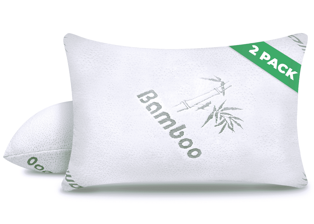 Hotel Collection Memory Foam Pillows Queen Size Set of 2 - Cooling Bed Pillows for Sleeping - Back, Stomach, Side Sleeper Firm, Comfy ... - Hotel Quality Plush Sleeping Pillows - Default Title