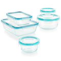 Fun Food Fidget Glass Storage Set, 10 Piece - Fun Food Fidget Cookie Squishable Toy - Default Title