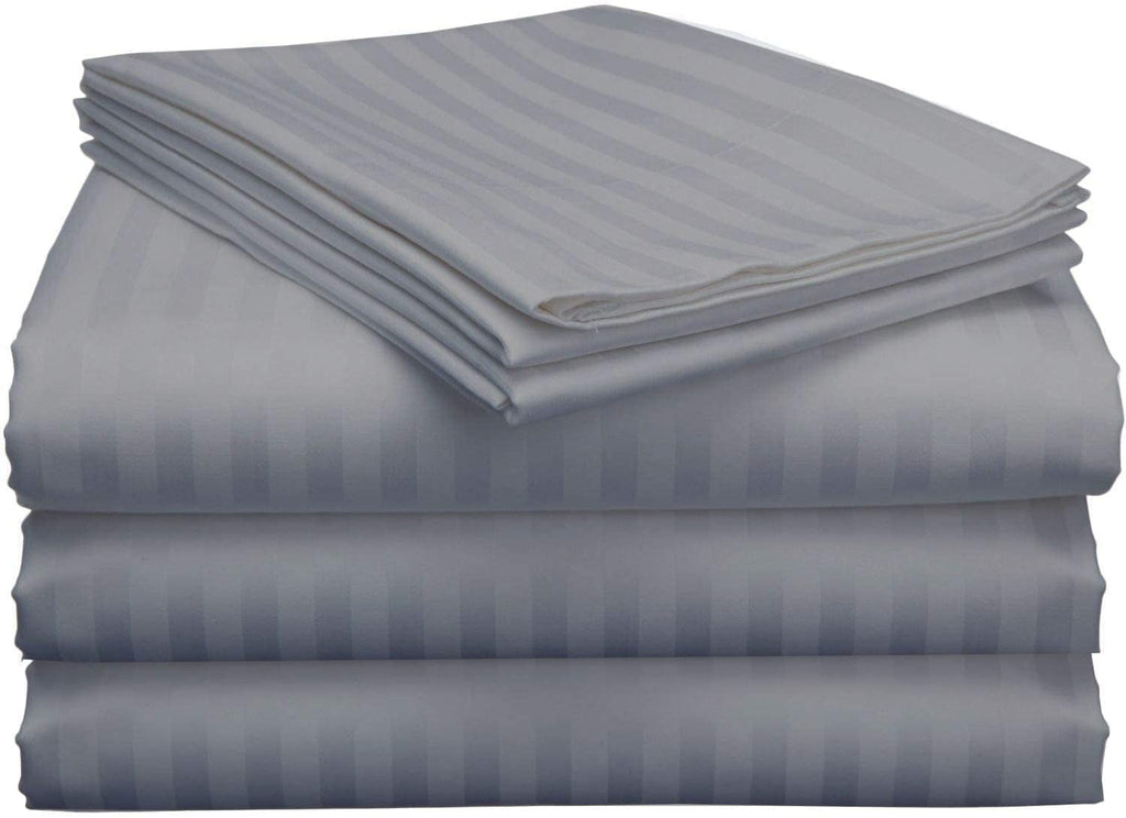 Wrinkle-Resistant Split King Bed Sheet Set 5Pcs Adjustable Bed Sheets - 18" Deep Pocket of Fitted Sheet 800 Thread Count 100% Pure Egyp... - Premium Ultra-Soft Pillowcase Pair for Sleeping - Default Title