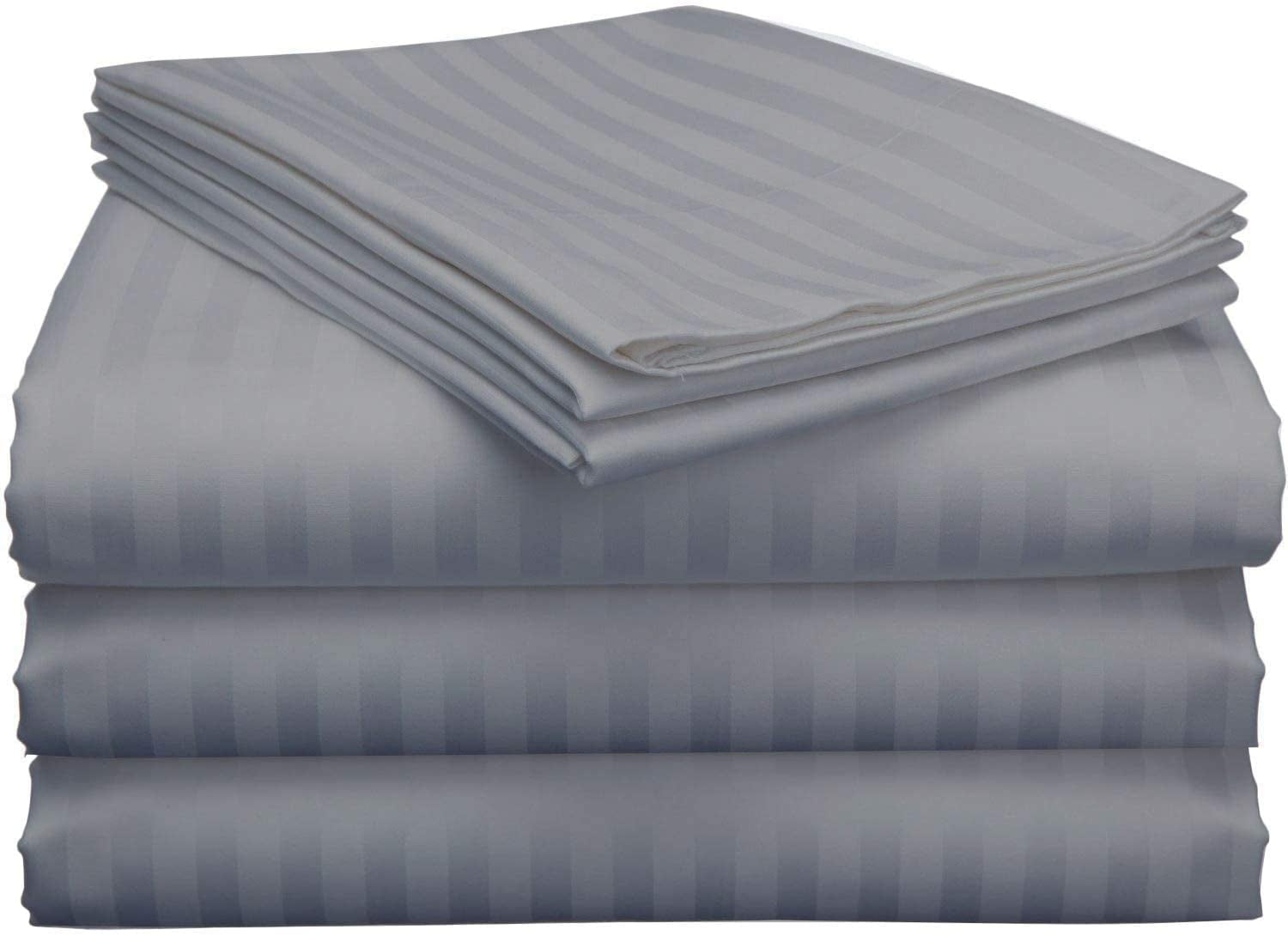 Wrinkle-Resistant Split King Bed Sheet Set 5Pcs Adjustable Bed Sheets - 18" Deep Pocket of Fitted Sheet 800 Thread Count 100% Pure Egyp... - Premium Ultra-Soft Pillowcase Pair for Sleeping - Default Title