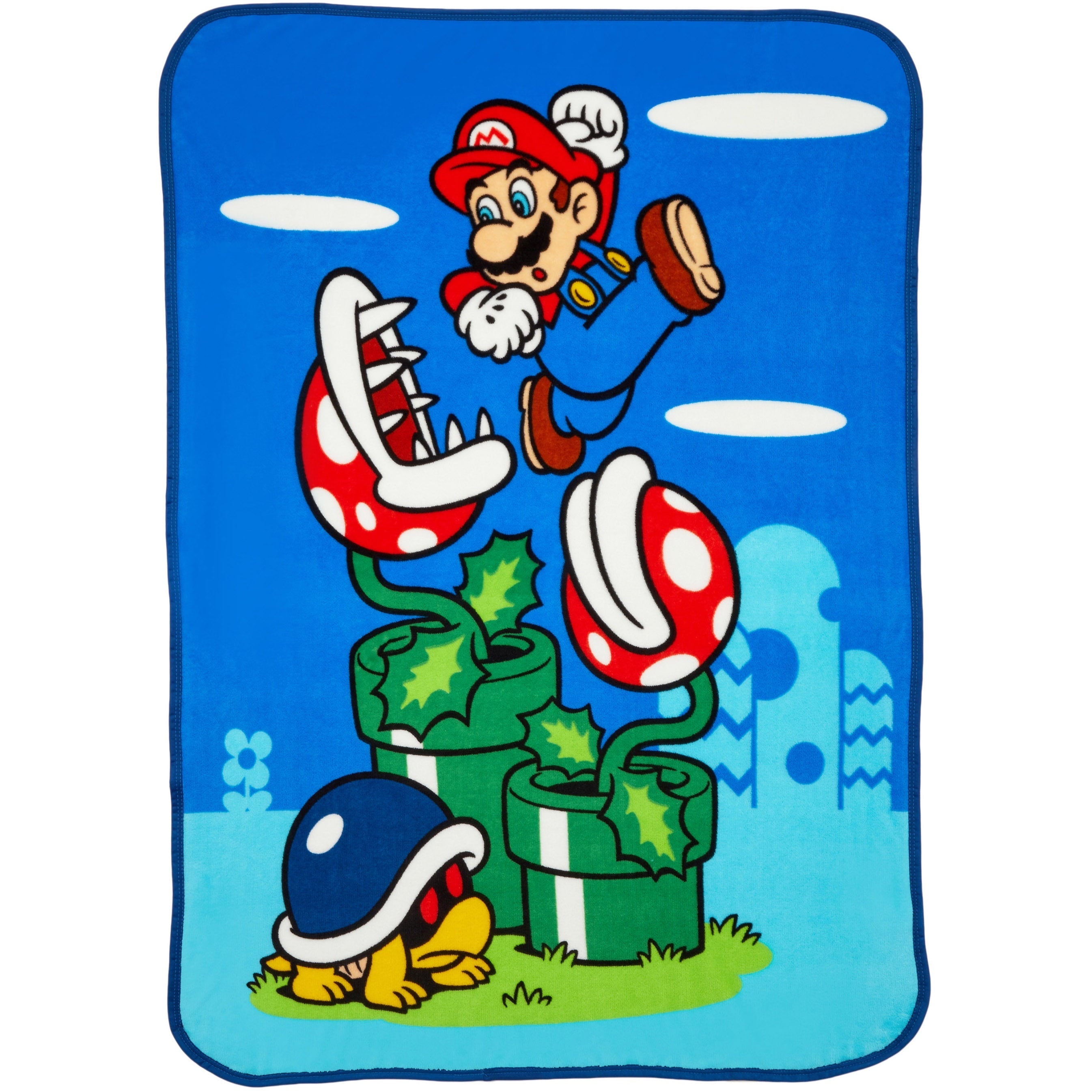Cozy Fleece Kids Fleece Throw Blanket 46x60, Nintendo - Lightweight Plush Warm Blanket for All Seasons - Default Title