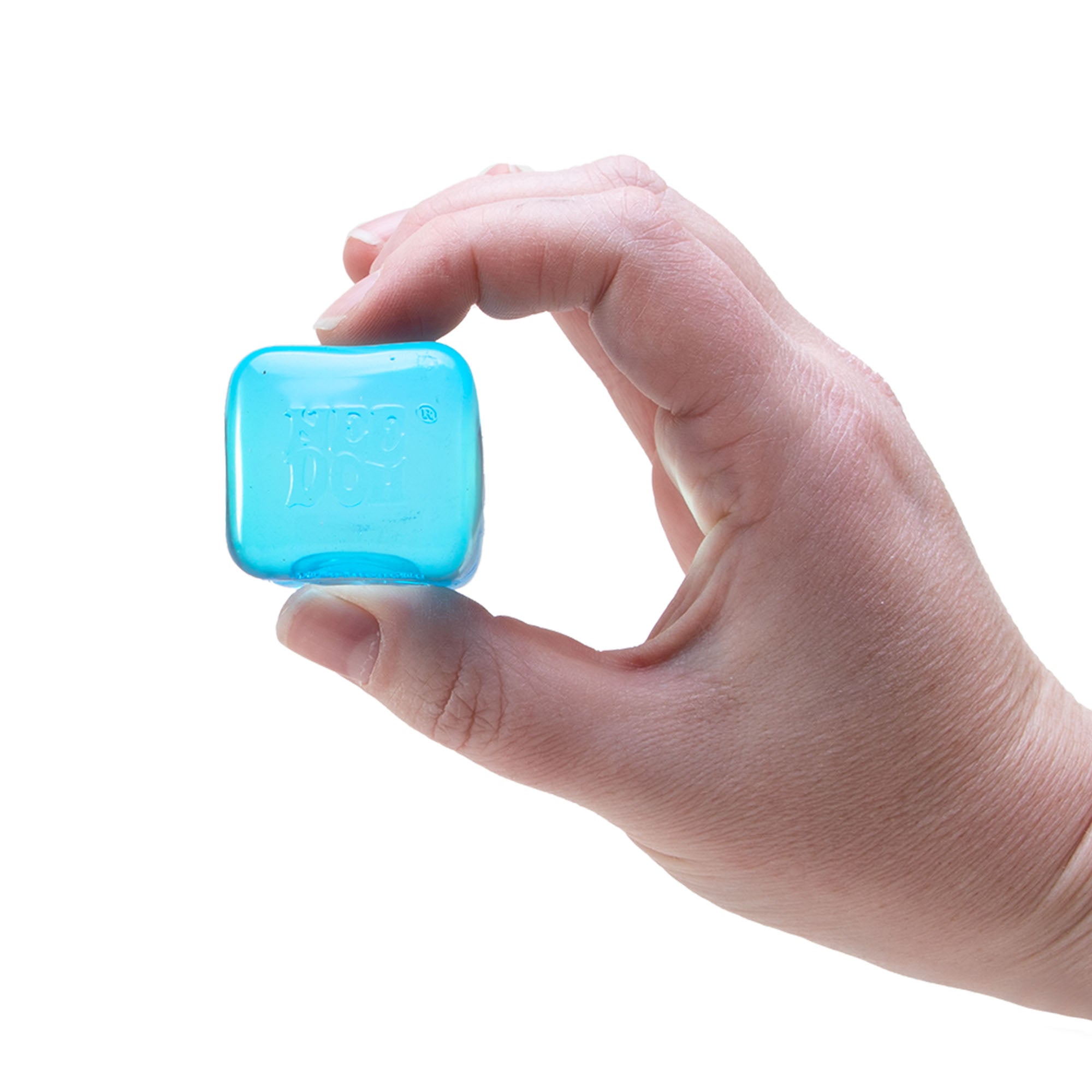 Translucent Jelly NeeDoh Nice Ice Baby | Series Canyon Trail - 3-Piece Assorted Nice Cubes Pack for Fidgeting Detail