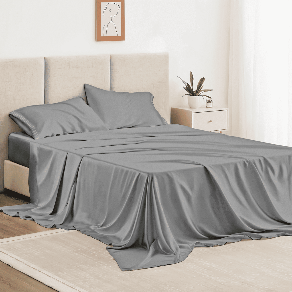 Ultra-Soft Twin Bed Sheet Set 3 Piece, Hotel Luxury Super Soft 1800 Series Microfiber Bed Sheets Set, Wrinkle Free Breathable, U... - Cooling Hotel Quality Bedding Sheets and Pillowcases - Default Title